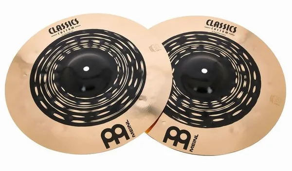 Meinl 15" Classics Cust. Dual Hi-Hat detail 2
