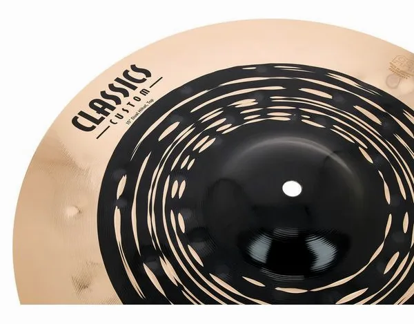 Meinl 15" Classics Cust. Dual Hi-Hat detail 5