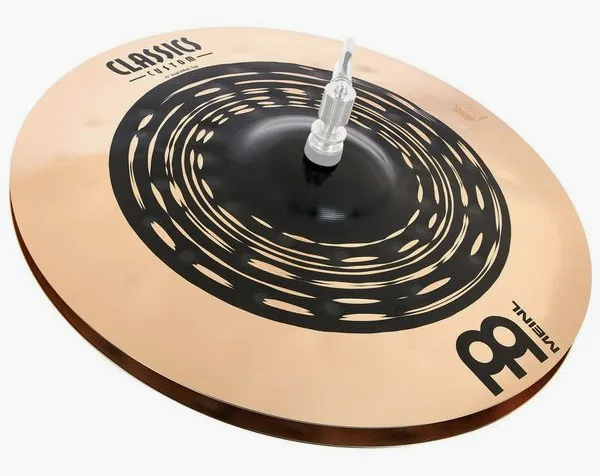 Meinl 15" Classics Cust. Dual Hi-Hat vooraanzicht
