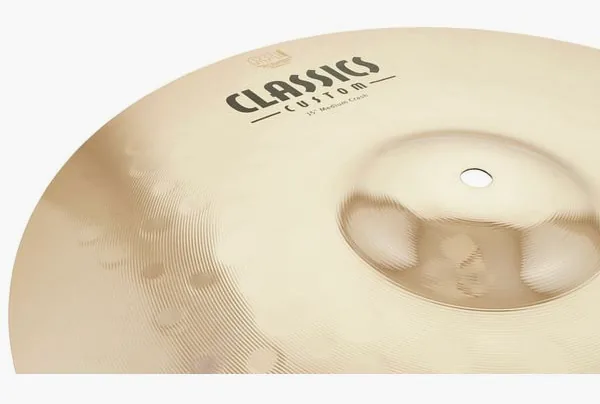 Meinl 15" Classics Custom Med. Crash detail 4