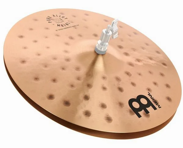 Meinl 15" Pure Alloy E.Hammered Hats vooraanzicht