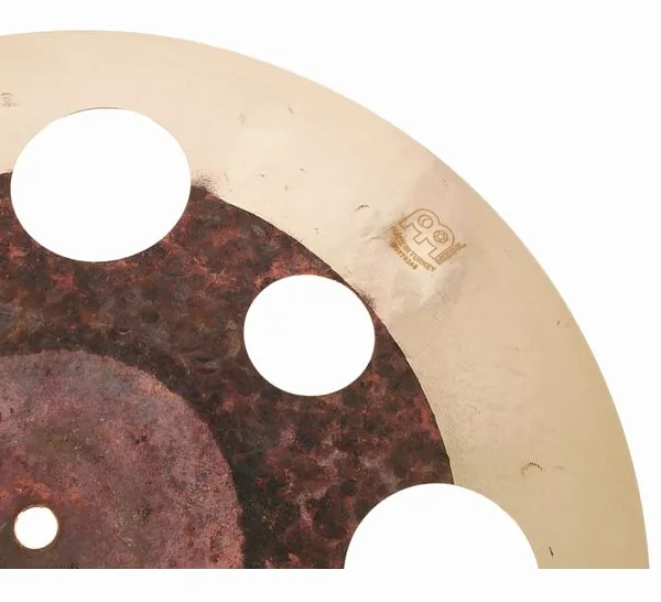 Meinl 16" Byzance Dual Trash Crash detail 4
