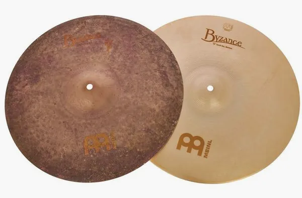 Meinl 16" Byzance Sand Hi-Hat detail 2