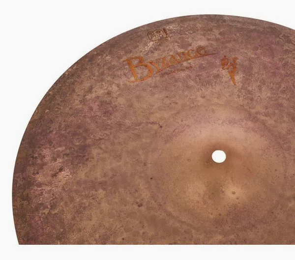 Meinl 16" Byzance Sand Hi-Hat detail 4