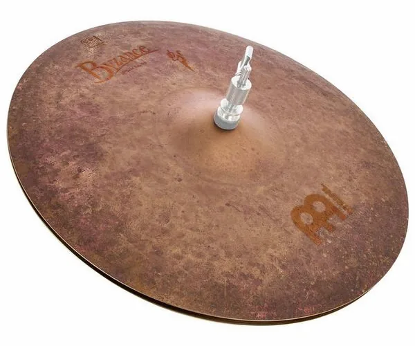 Meinl 16" Byzance Sand Hi-Hat vooraanzicht