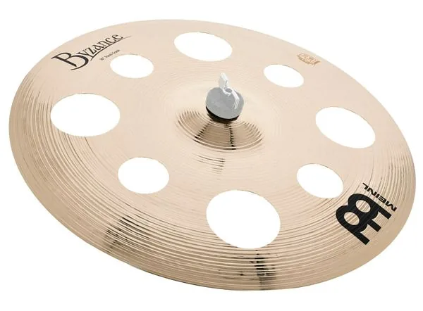 Meinl 16" Byzance Trash Crash Brill. vooraanzicht