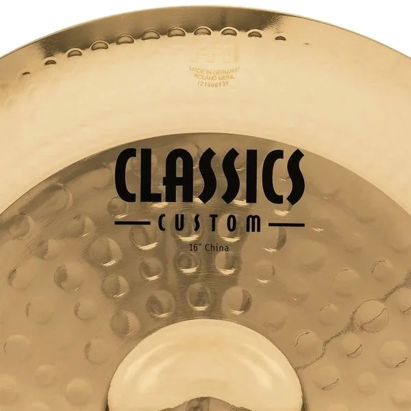 Meinl 16" Classics Custom China detail 5