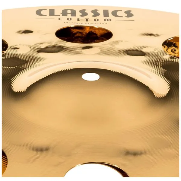 Meinl 16" Classic Custom Trash Stack detail 2
