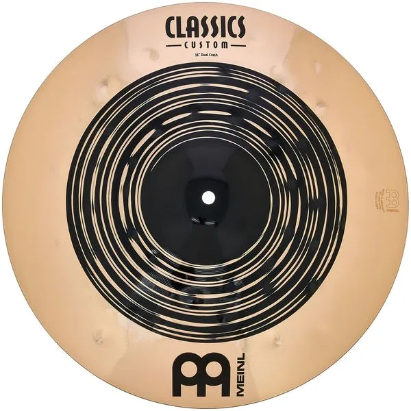 Meinl 16" Classics Custom Dual Crash detail 2