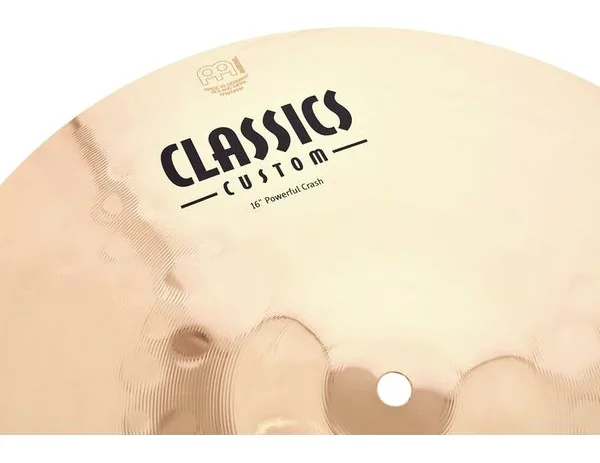 Meinl 16" Classics Custom Pow. Crash detail 4