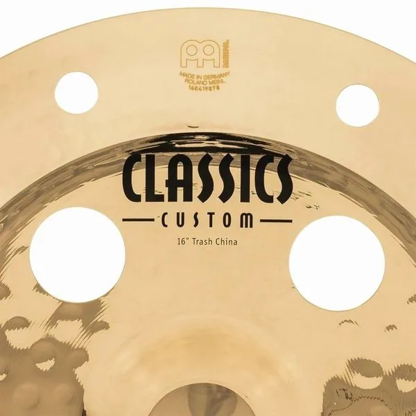 Meinl 16" Classics Custom Tr. China detail 5
