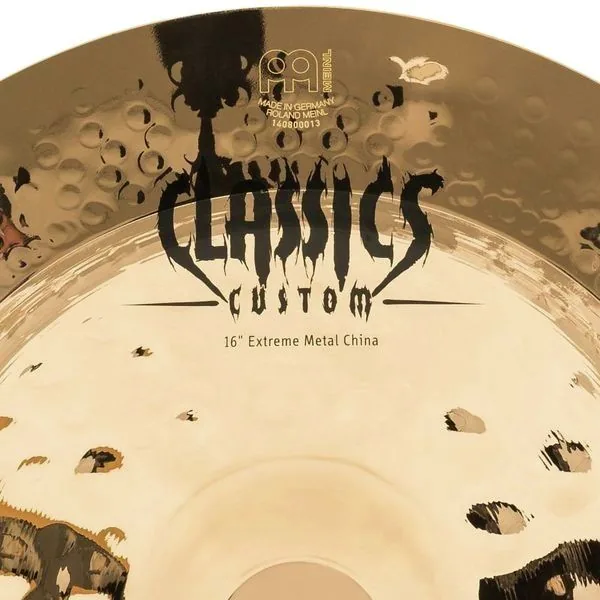 Meinl 16" Classics Extreme China detail 5