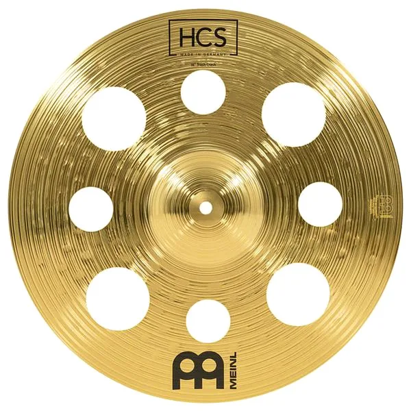 Meinl 16" HCS Trash Crash detail 2
