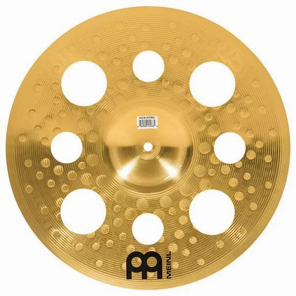 Meinl 16" HCS Trash Crash detail 3