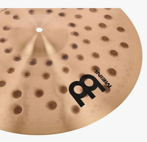 Meinl 16" Pure Alloy E.Hammered Cr. detail 5