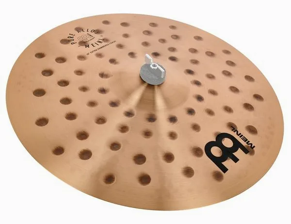 Meinl 16" Pure Alloy E.Hammered Cr. vooraanzicht