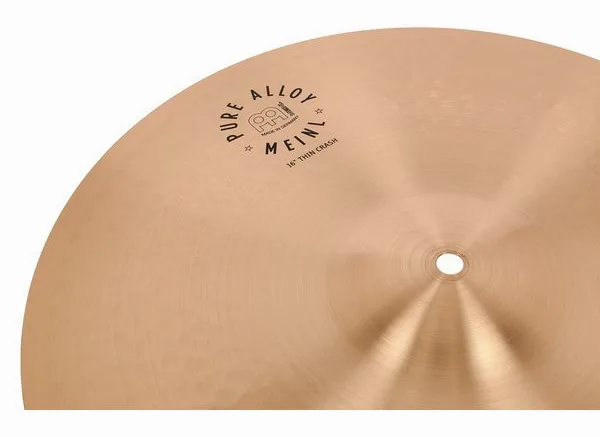 Meinl 16" Pure Alloy Thin Crash detail 4