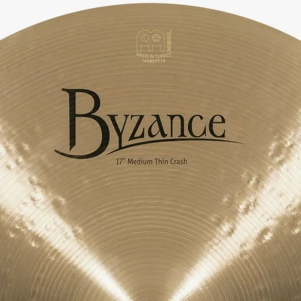Meinl 17" Byzance Medium Thin Crash detail 5