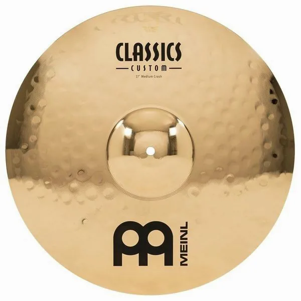 Meinl 17" Classics Custom Med. Crash detail 2