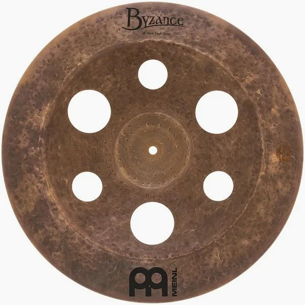 Meinl 18" Byzance Dark Trash China detail 2