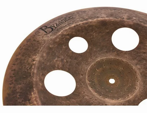 Meinl 18" Byzance Dark Trash China detail 4