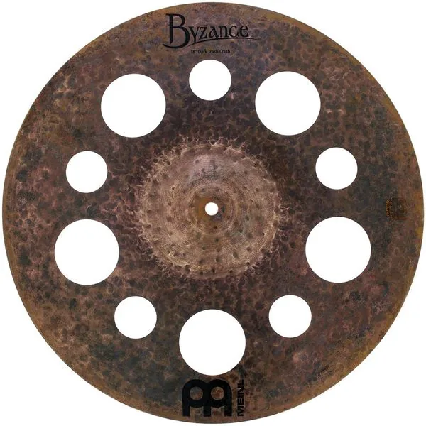 Meinl 18" Byzance Dark Trash Crash detail 2