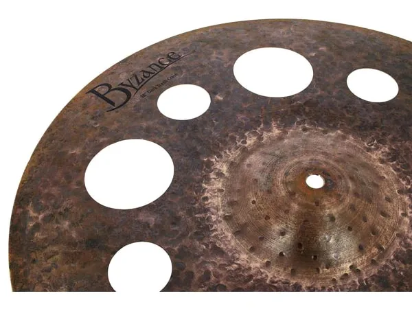 Meinl 18" Byzance Dark Trash Crash detail 4