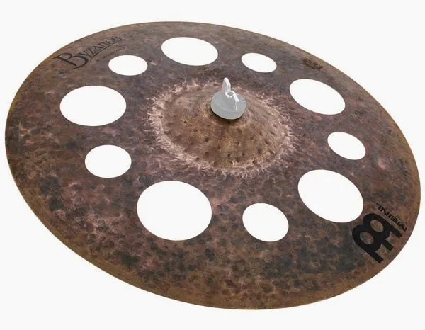 Meinl 18" Byzance Dark Trash Crash vooraanzicht