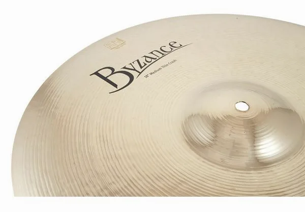 Meinl 18" Byzance Med. Thin Crash B. detail 4