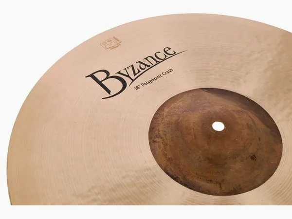 Meinl 18" Byzance Polyphonic Crash detail 4