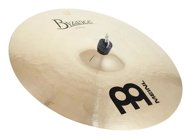 Meinl 18" Byzance Thin Crash Brill. vooraanzicht