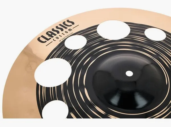 Meinl 18" Classics C. Dual Trash Cr. detail 4