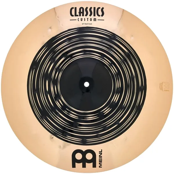 Meinl 18" Classics Custom Dual Crash detail 2