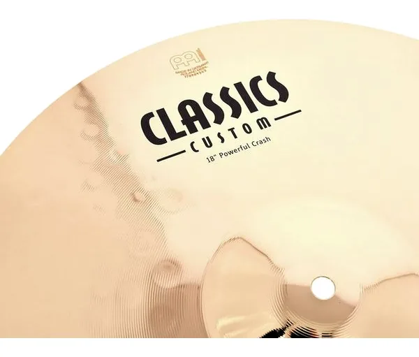 Meinl 18" Classics Custom Pow. Crash detail 4
