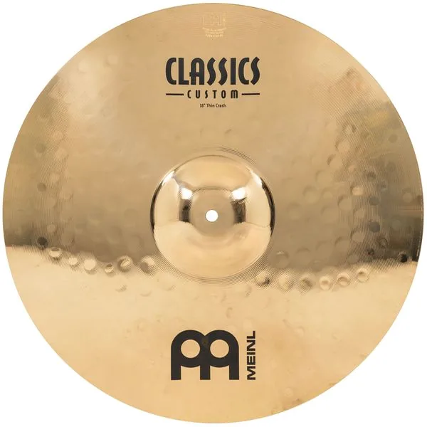 Meinl 18" Classics Custom Thin Crash detail 2