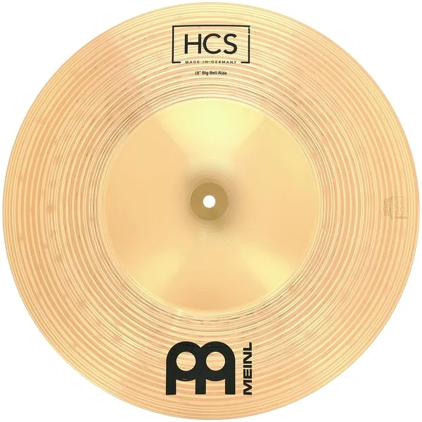 Meinl 18" HCS Big Bell Ride detail 2