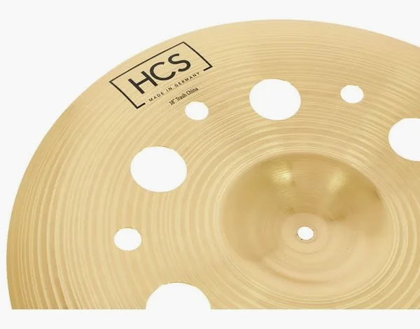 Meinl 18" HCS Trash China detail 3