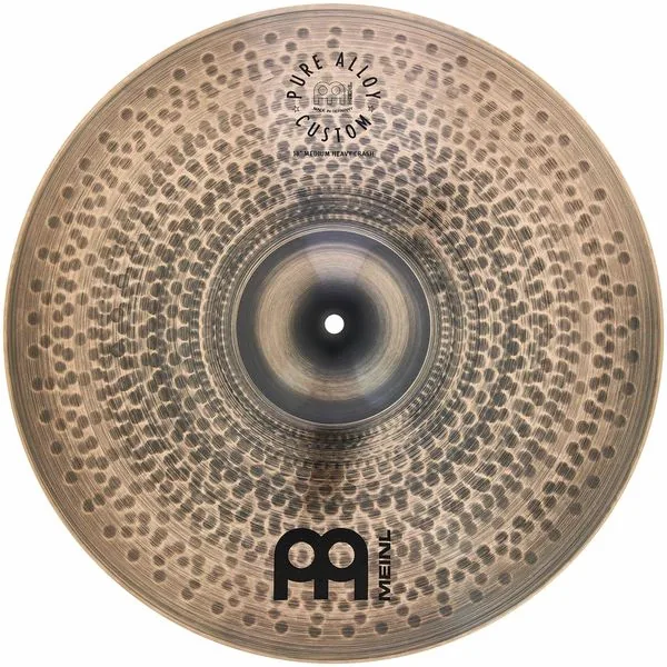 Meinl 18" Pure Alloy Cust. M-H Crash detail 2