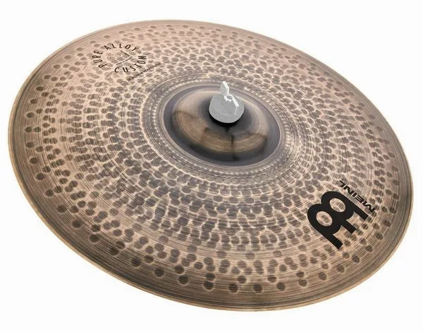 Meinl 18" Pure Alloy Cust. M-H Crash vooraanzicht