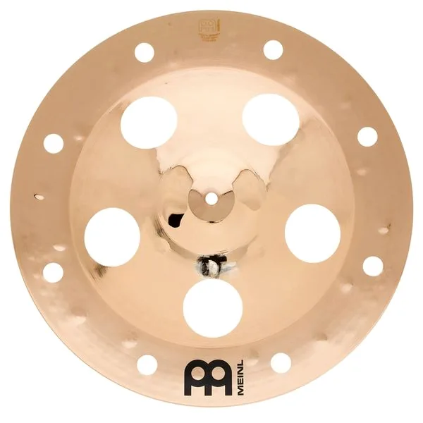 Meinl 18" Pure Alloy Cust. Trash Ch. detail 3