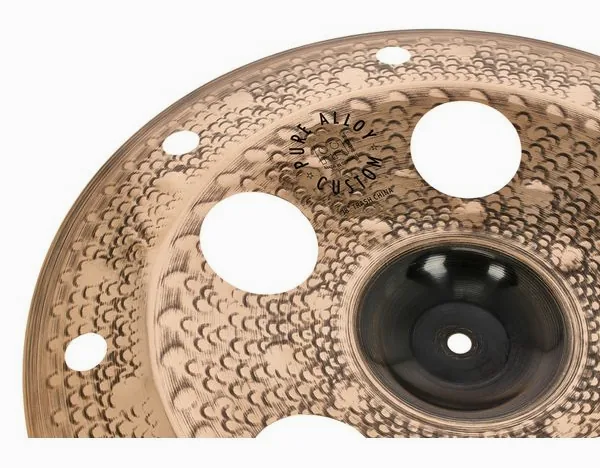 Meinl 18" Pure Alloy Cust. Trash Ch. detail 4