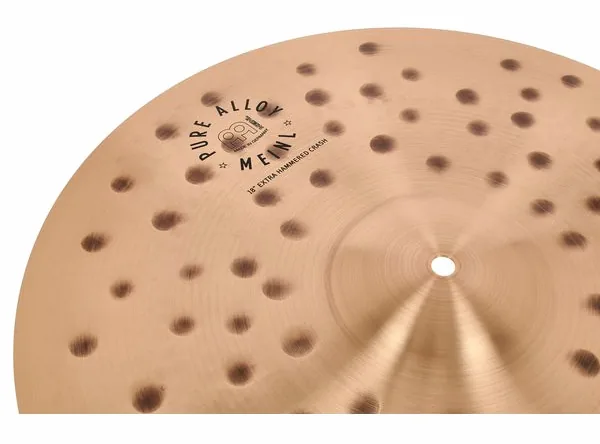 Meinl 18" Pure Alloy E.Hammered Cr. detail 4