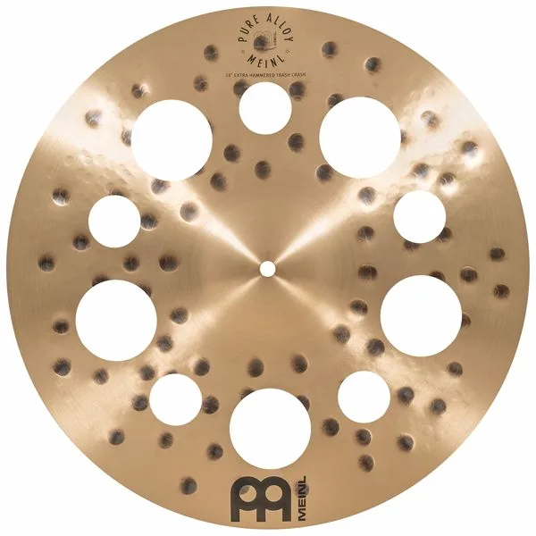 Meinl 18" Pure Alloy Ex.Ham Trash-Cr detail 2