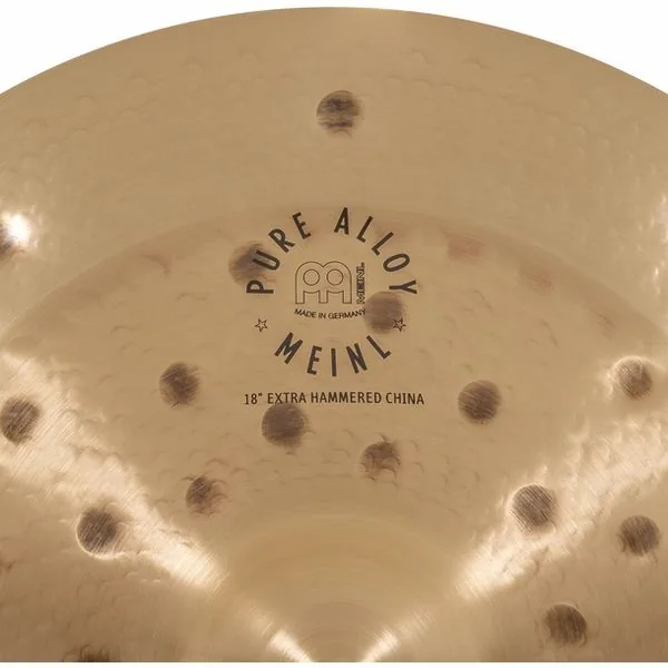 Meinl 18" Pure Alloy Extra Ham.China detail 5