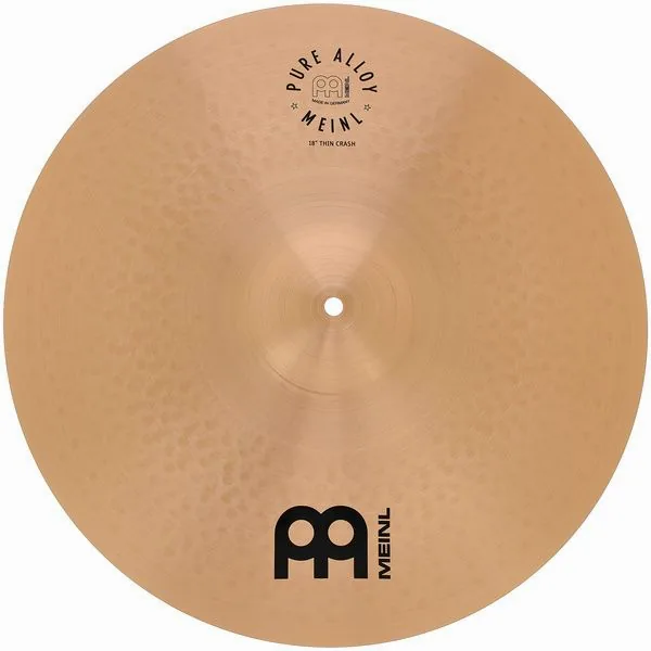 Meinl 18" Pure Alloy Thin Crash detail 2