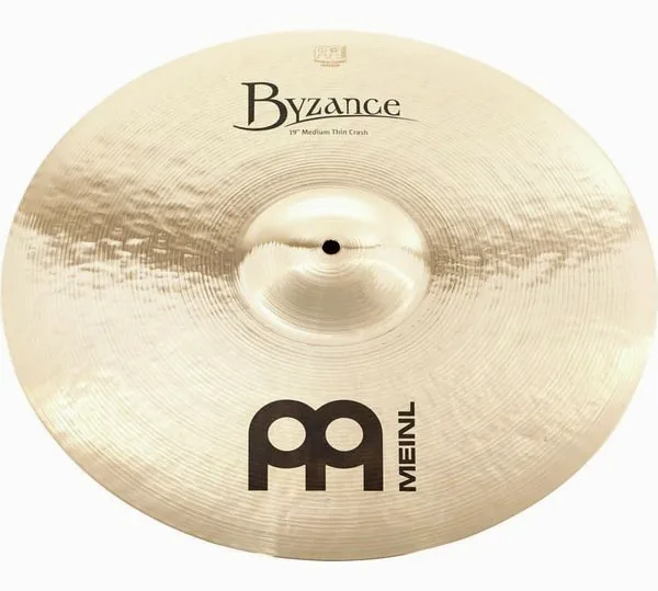 Meinl 19" Byzance Med. Thin Crash B. detail 2
