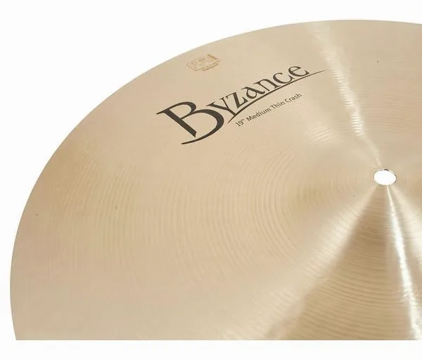 Meinl 19" Byzance Medium Thin Crash detail 4