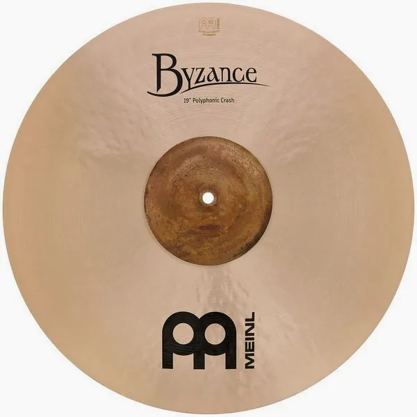 Meinl 19" Byzance Polyphonic Crash detail 2
