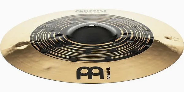 Meinl 19" Classics Custom Dual Crash vooraanzicht