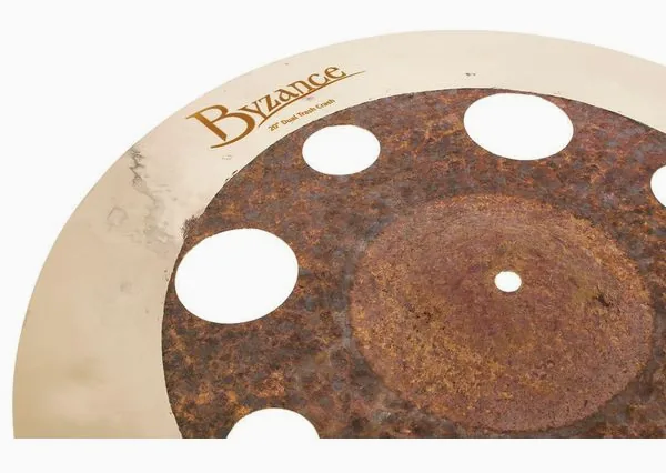 Meinl 20" Byzance Dual Trash Crash detail 3
